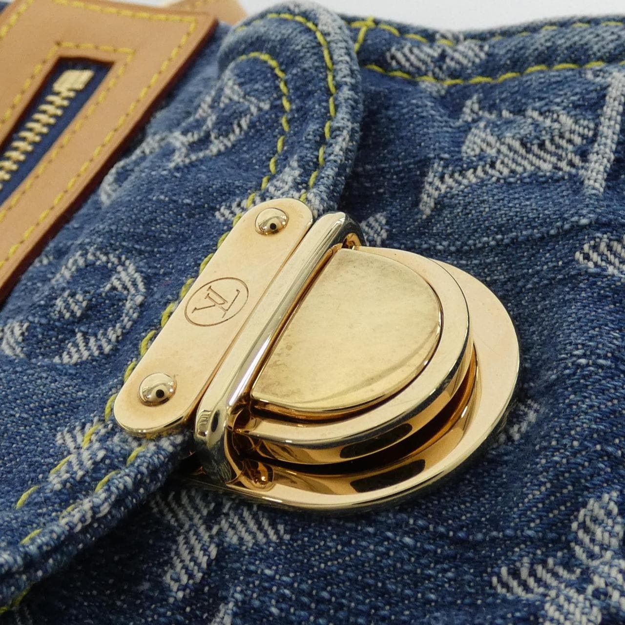 LOUIS VUITTON M95049+J54316 Shoulder Monogram Blue Monogram - Thumbnail 4