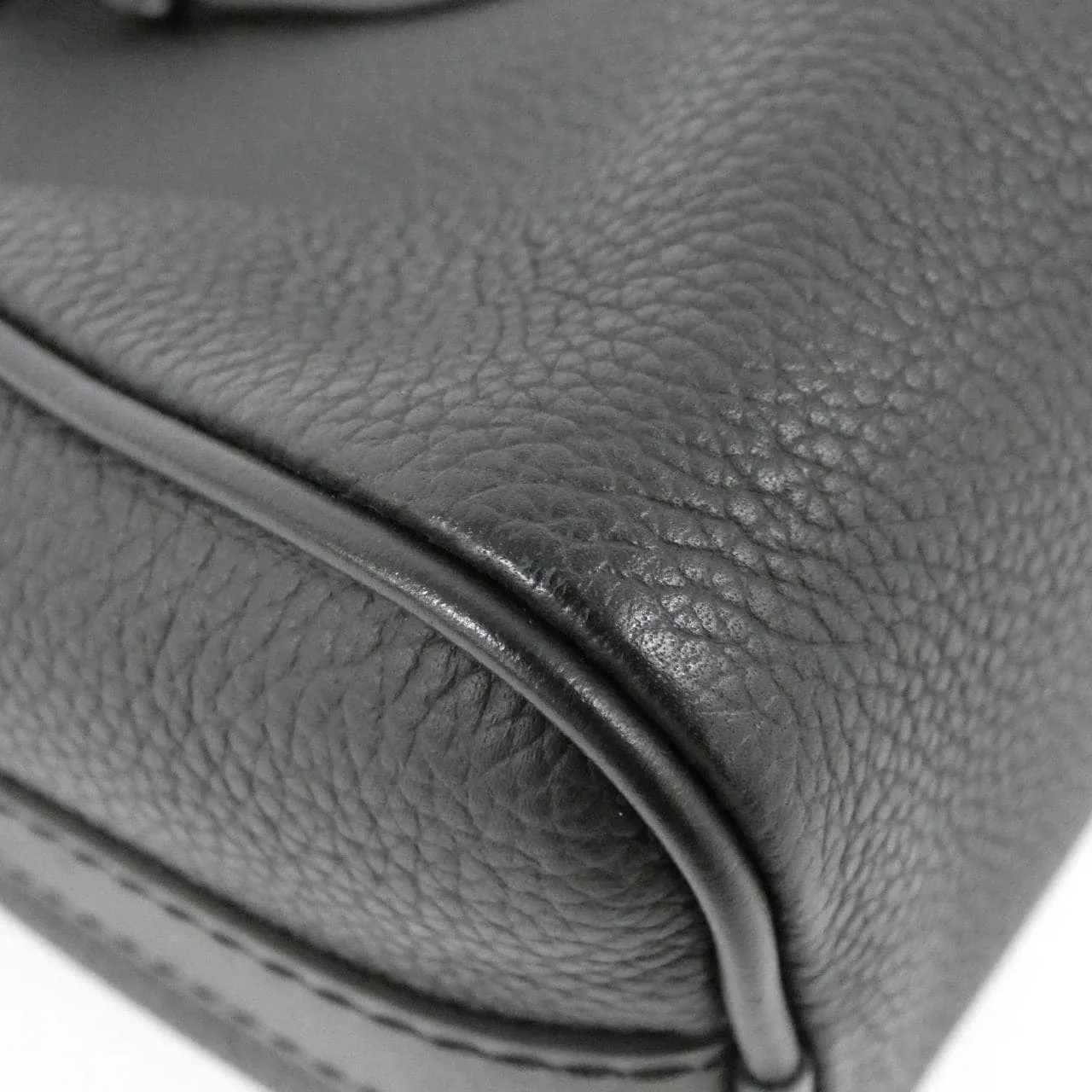 LOUIS VUITTON Keepall M80950 Boston Lambskin Black Lambskin Rank A - Thumbnail 3