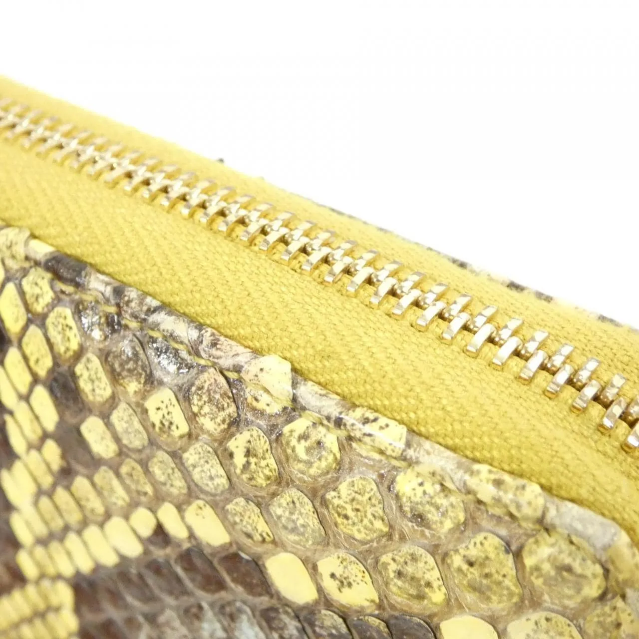 GUCCI 456117 E12MG Wallet Python 黑色 蟒蛇皮 中古品A - 縮圖 6