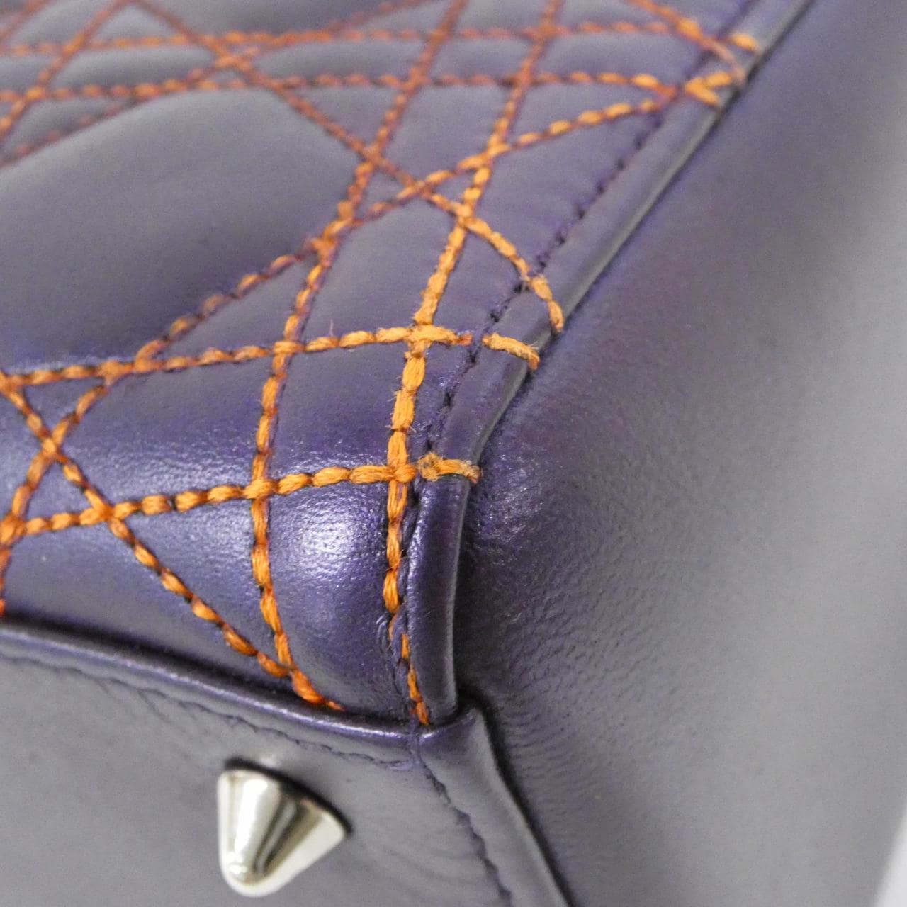 DIOR Lady Dior M0550PAMD Bag Patent Leather 黑色 漆皮 中古品A - 縮圖 3