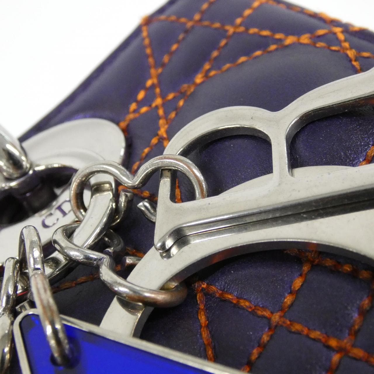 DIOR Lady Dior M0550PAMD Bag Patent Leather 黑色 漆皮 中古品A - 縮圖 6