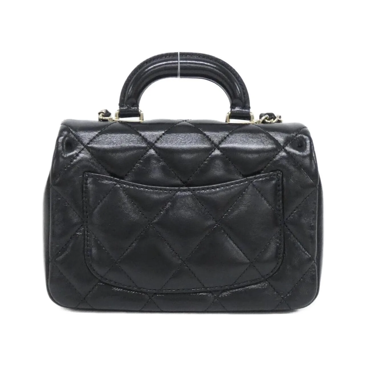 CHANEL AS4543 Handbag Lambskin 黑色 羊皮 中古品A - 縮圖 2
