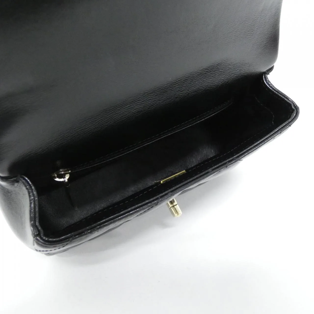 CHANEL AS4543 Handbag Lambskin 黑色 羊皮 中古品A - 縮圖 6