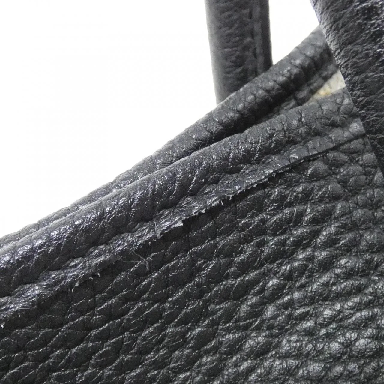 HERMES Garden Party 051559CK Tote Black Rank A - Thumbnail 4