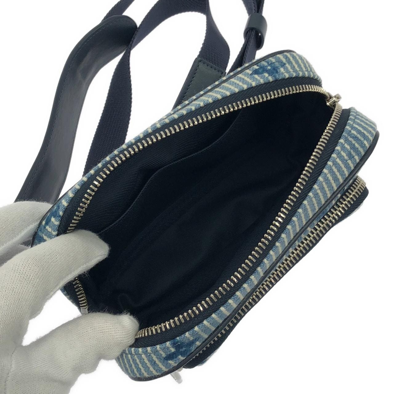 LOUIS VUITTON Pochette M80462 Shoulder Bag Monogram Navy Monogram - Thumbnail 5