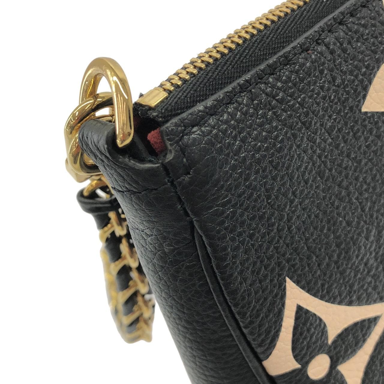 LOUIS VUITTON Pochette M45777 Shoulder Bag Monogram 黑色 Monogram - 縮圖 4