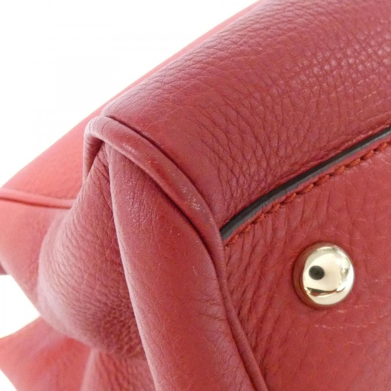 GUCCI Bamboo Shopper 323660 A7M0G Bag Leather 黑色 皮革 - 縮圖 3