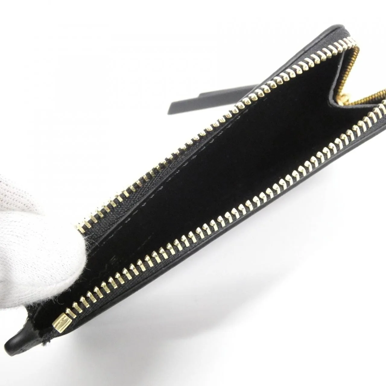 LOEWE C643Z40XA7 Coin Case Black New - Thumbnail 5