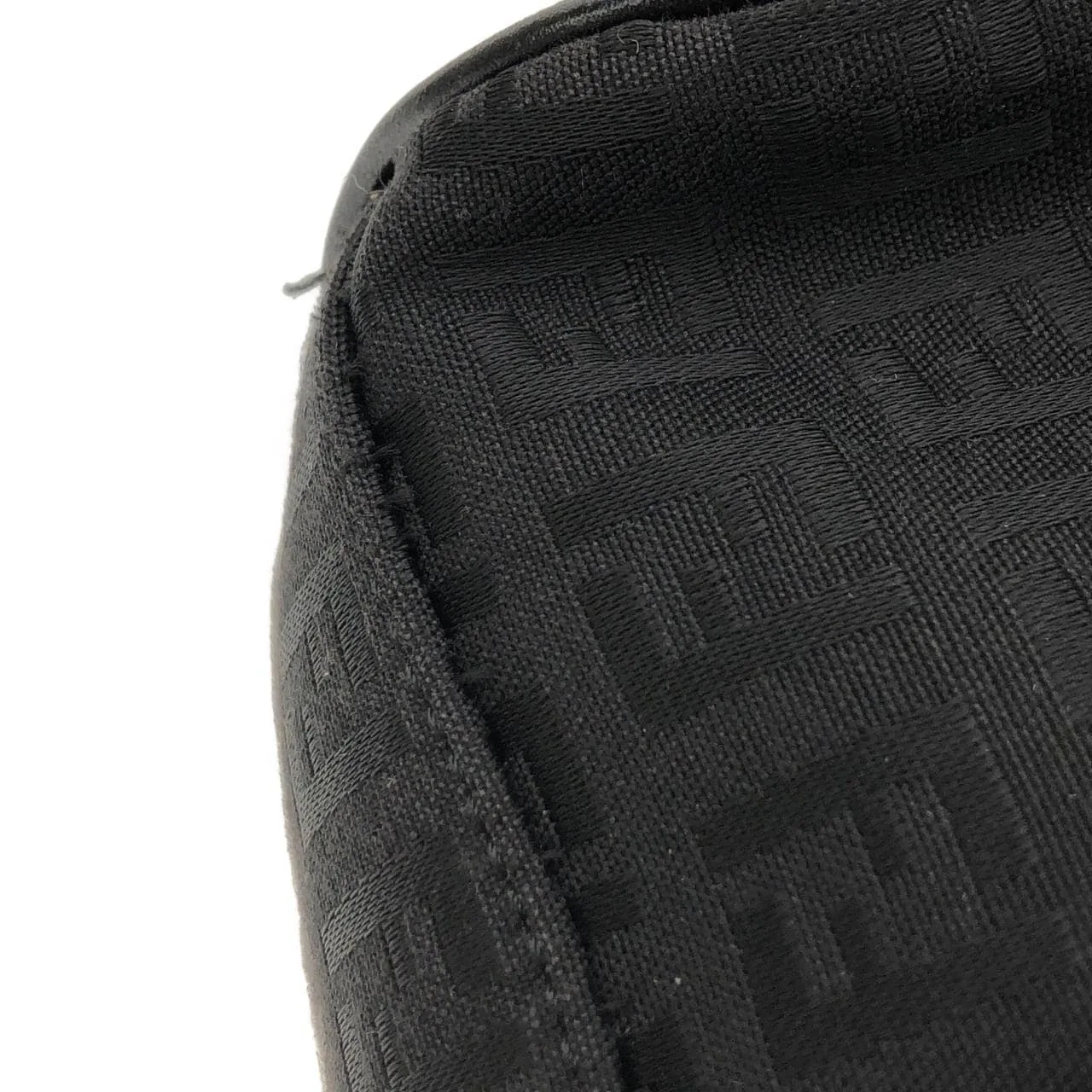 FENDI Baguette 8BR463 JQ5 Shoulder Canvas Black Canvas Rank B - Thumbnail 4