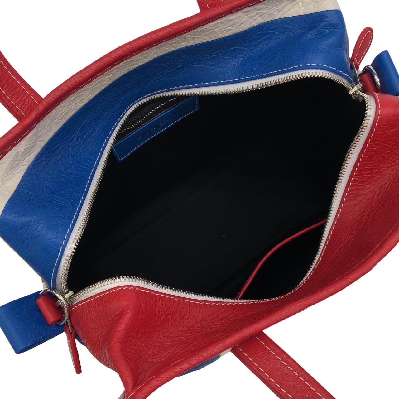 BALENCIAGA 513990 DE9CN Bag Lambskin Silver Lambskin - Thumbnail 7