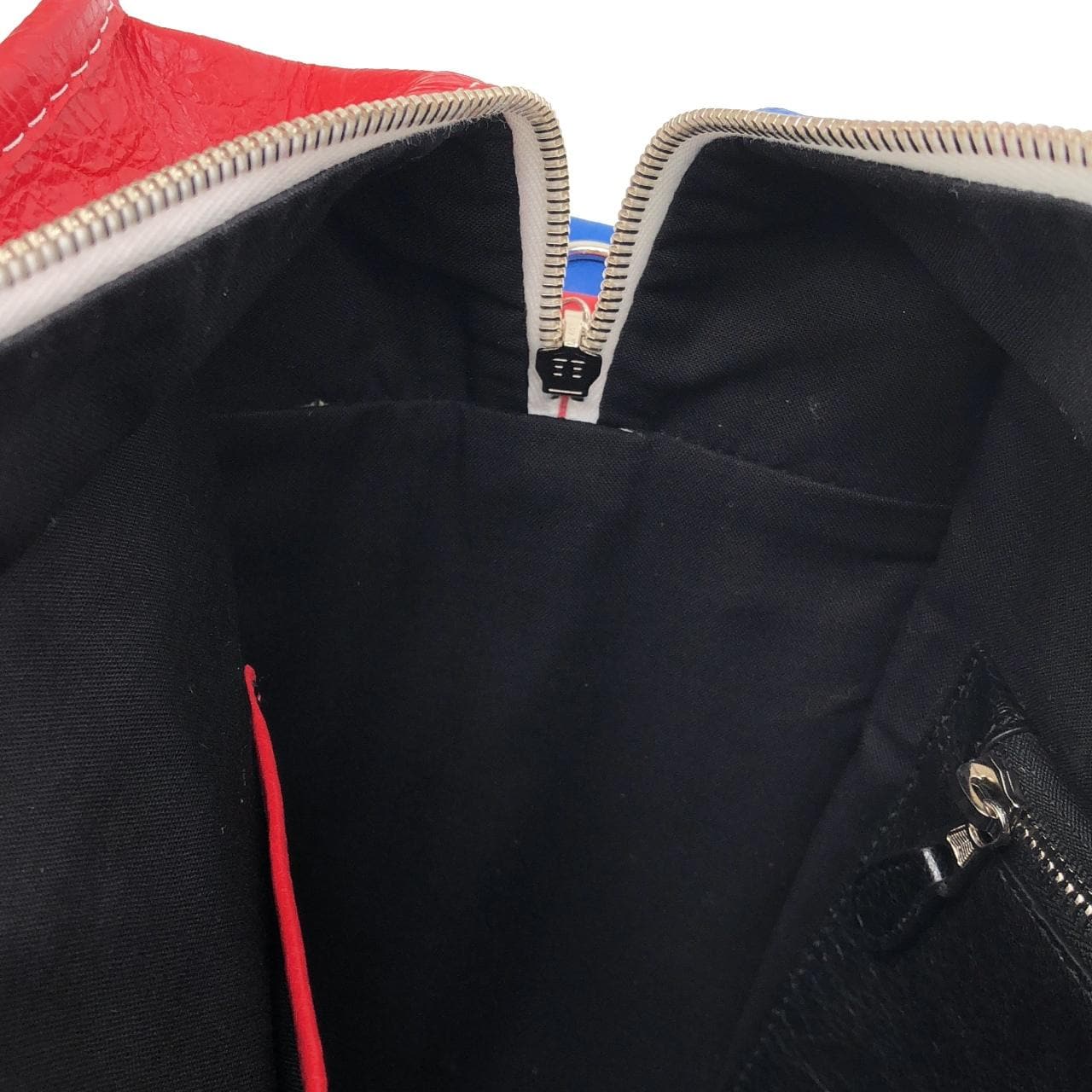 BALENCIAGA 513990 DE9CN Bag Lambskin Silver Lambskin - Thumbnail 8