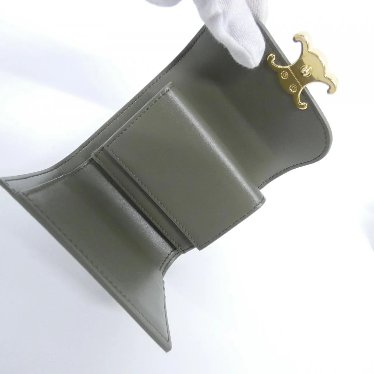CELINE 10D783DPV Wallet 新品 - 縮圖 4