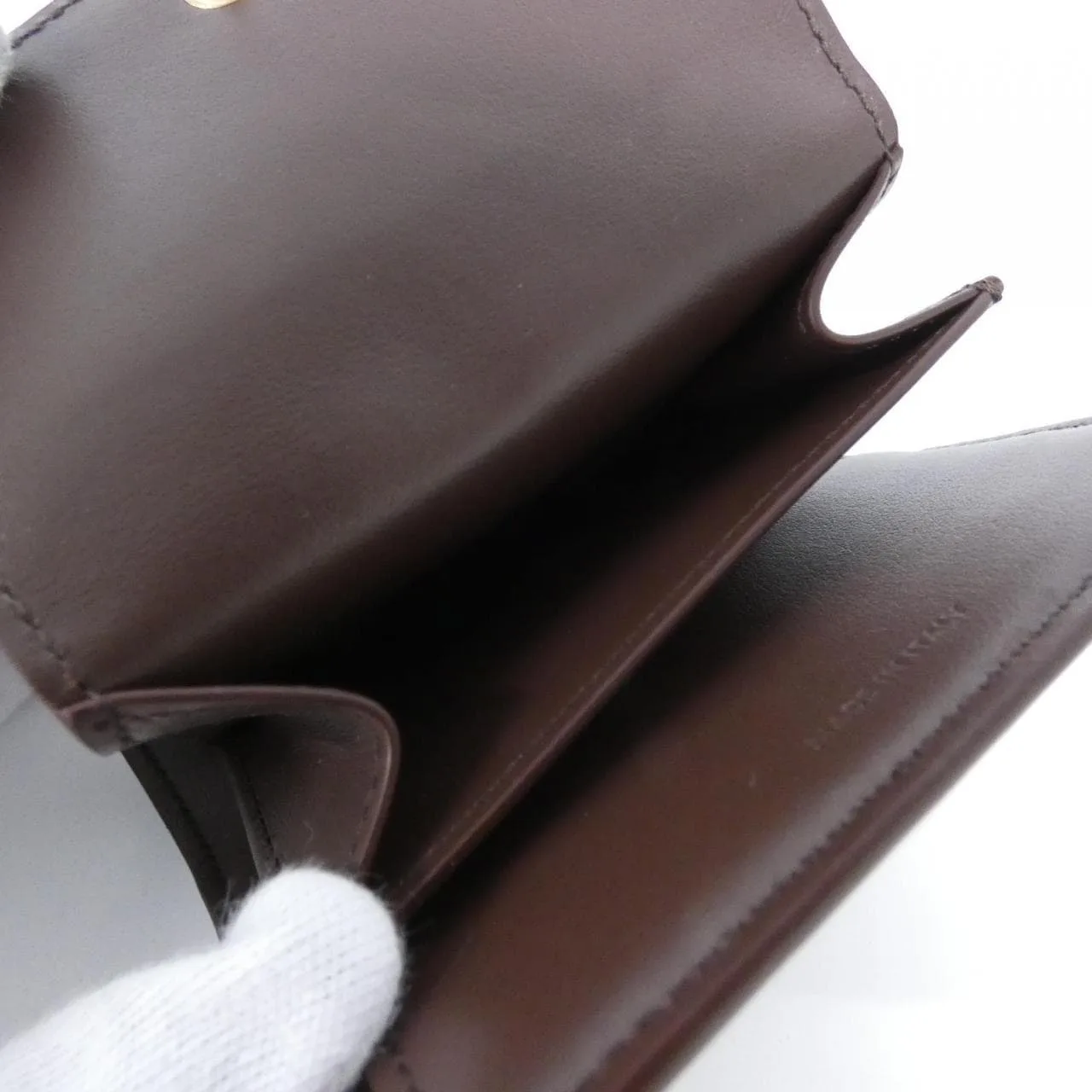 CELINE 10D783DPV Wallet 金色 新品 - 縮圖 6