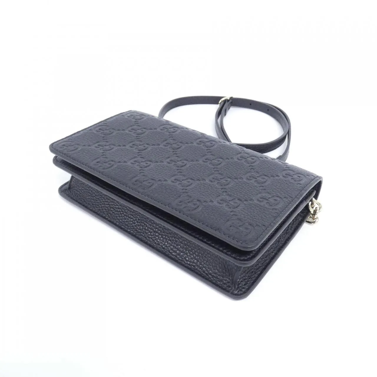 GUCCI 818705 AAEEM Wallet Leather 皮革 新品 - 縮圖 3