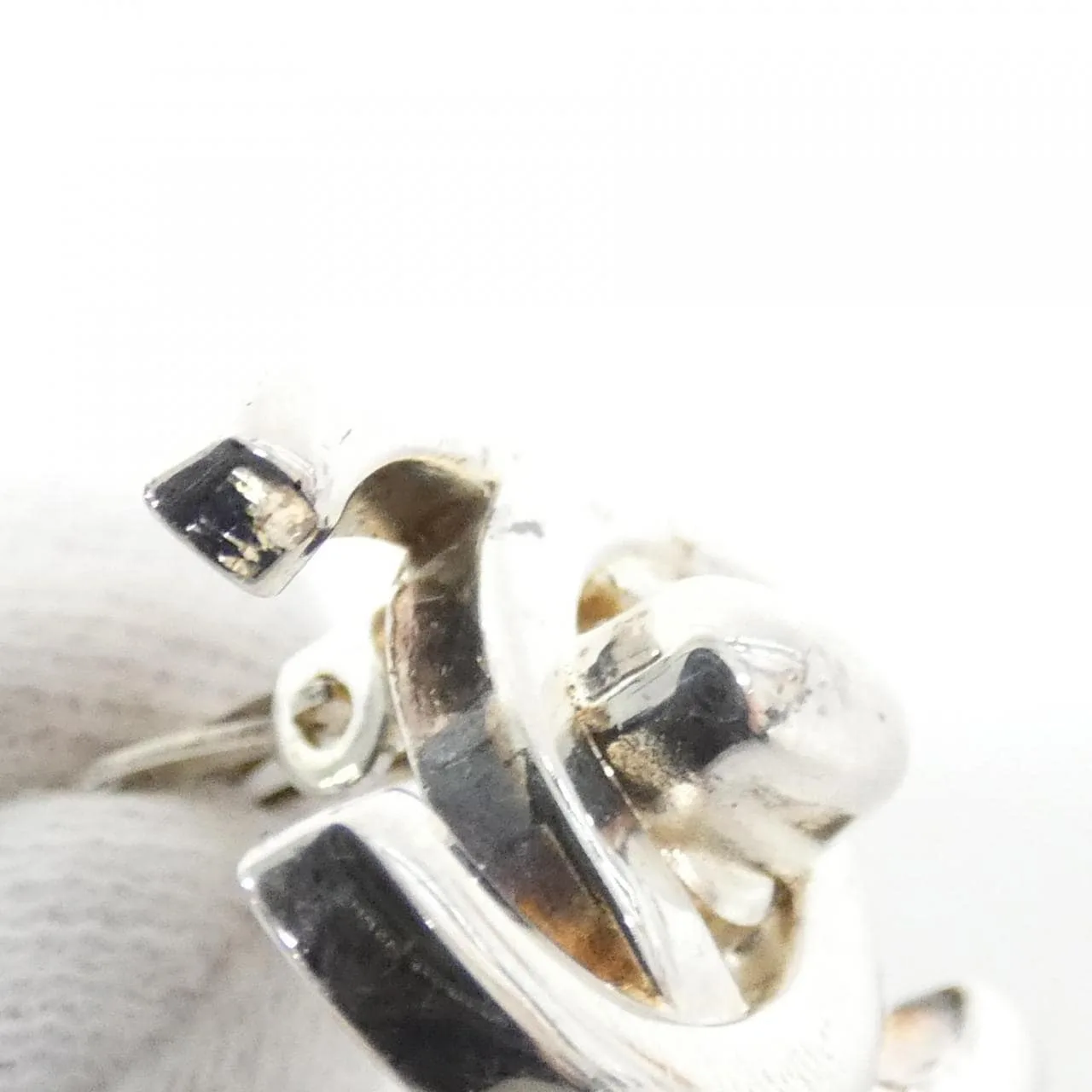 CHANEL 05804 Accessories 銀色 中古品B - 縮圖 3