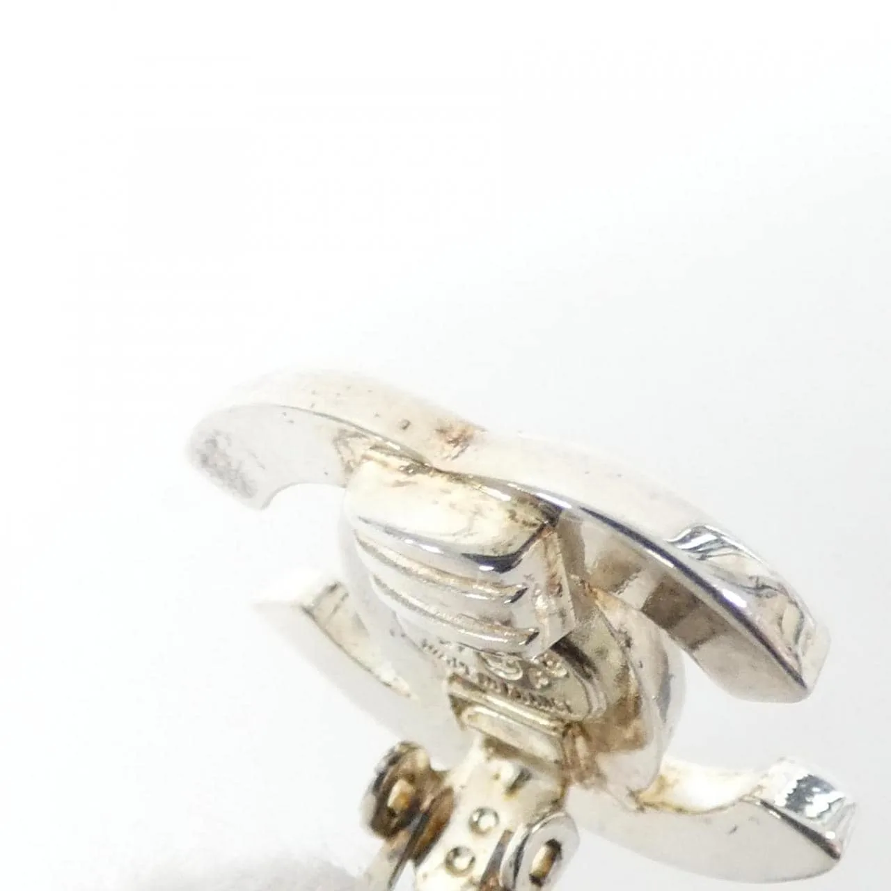 CHANEL 05804 Accessories 銀色 中古品B - 縮圖 4