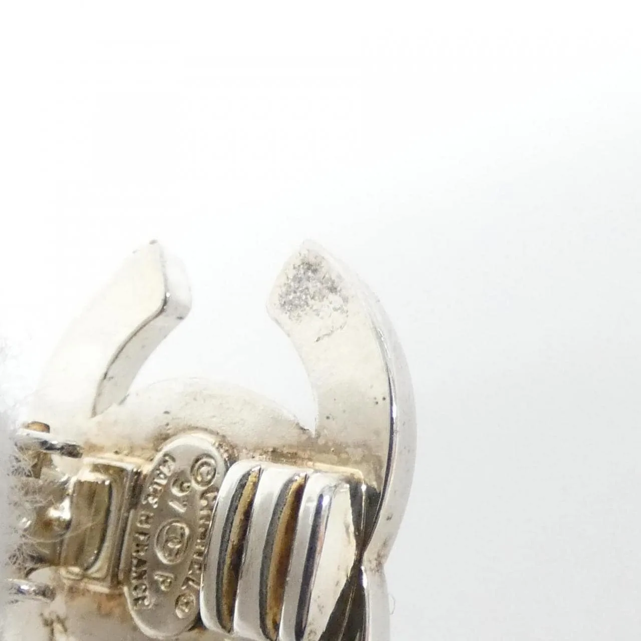 CHANEL 05804 Accessories 銀色 中古品B - 縮圖 5