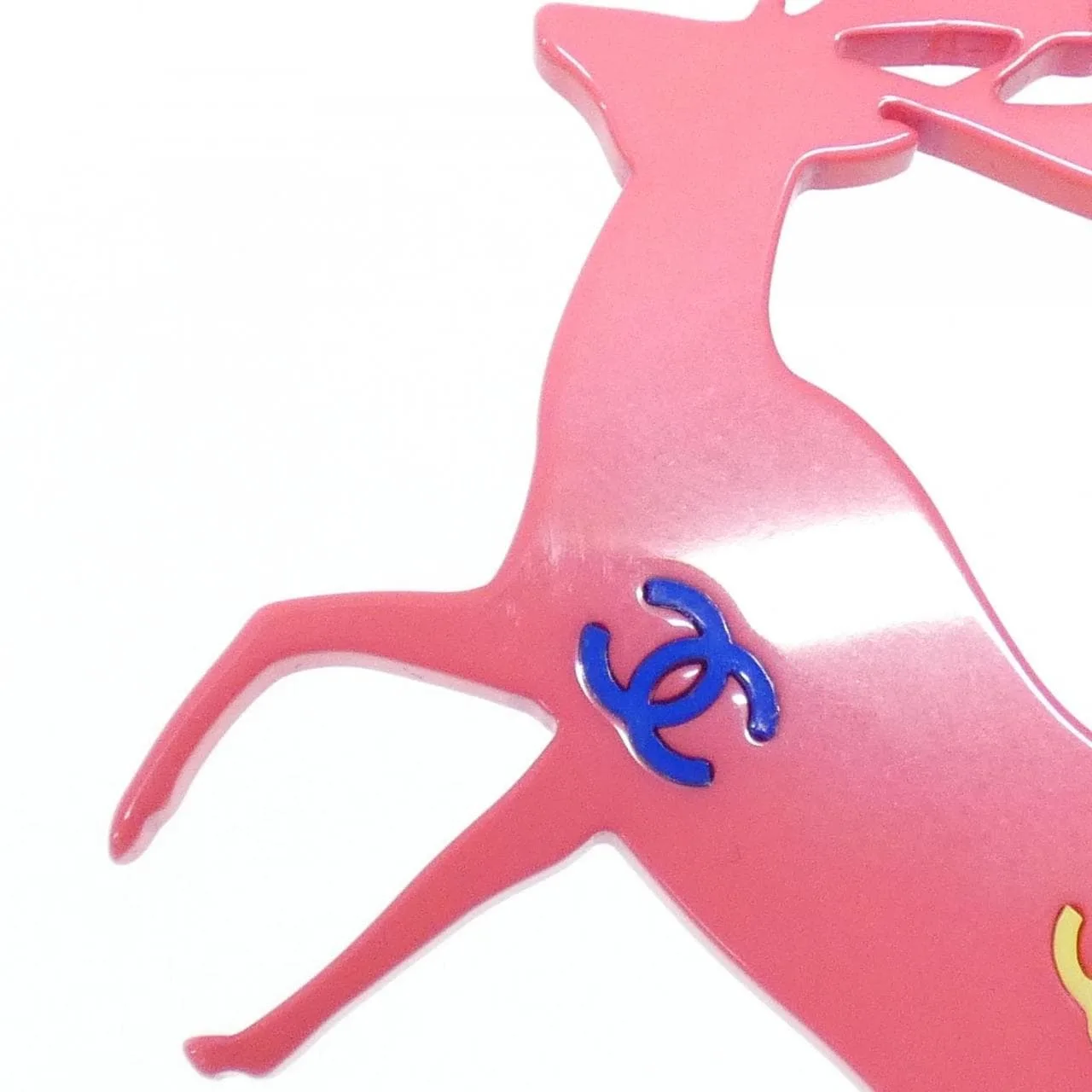 CHANEL Accessories 黃色 中古品A - 縮圖 4