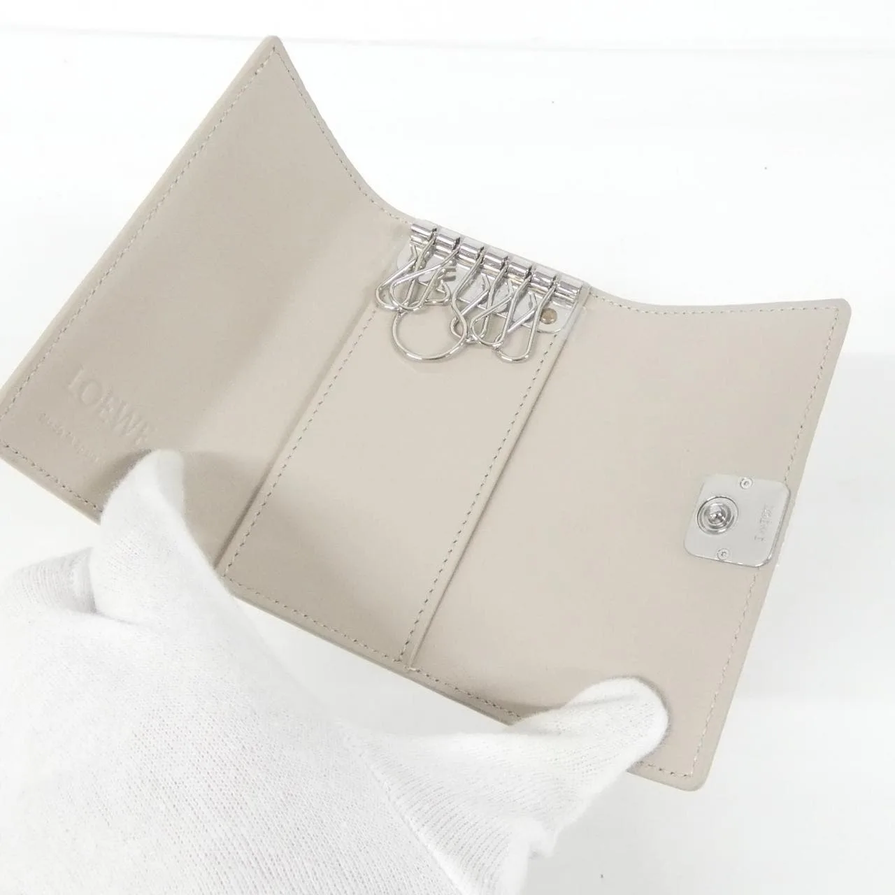 LOEWE C821K92X01 Key Case Lambskin 羊皮 新品 - 縮圖 3