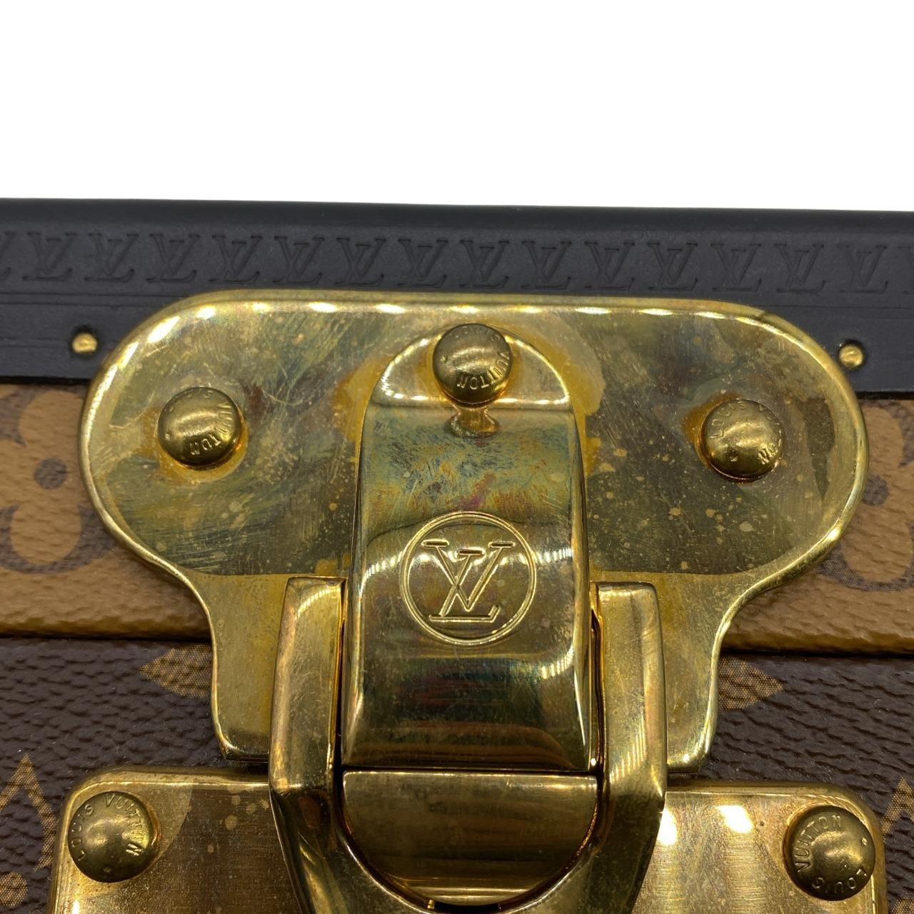 LOUIS VUITTON M20085 Bag Monogram 黑色 Monogram 中古品A - 縮圖 7
