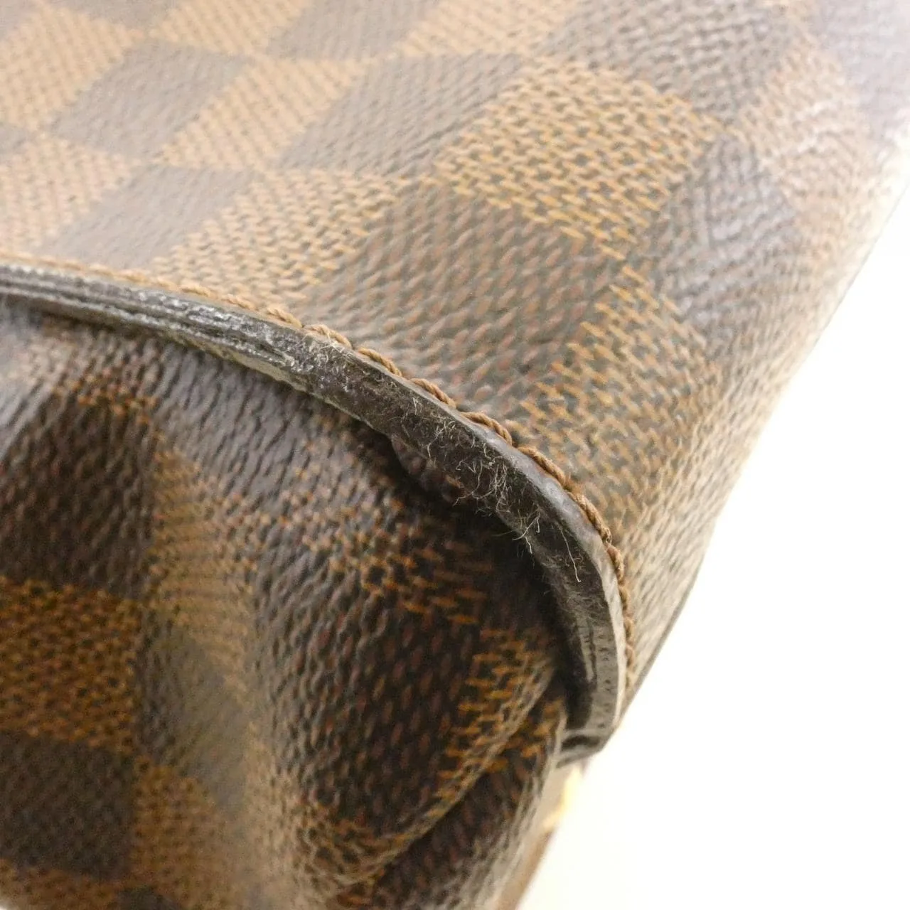 LOUIS VUITTON N41337 Handbag Damier 黑色 Damier 中古品B - 縮圖 3