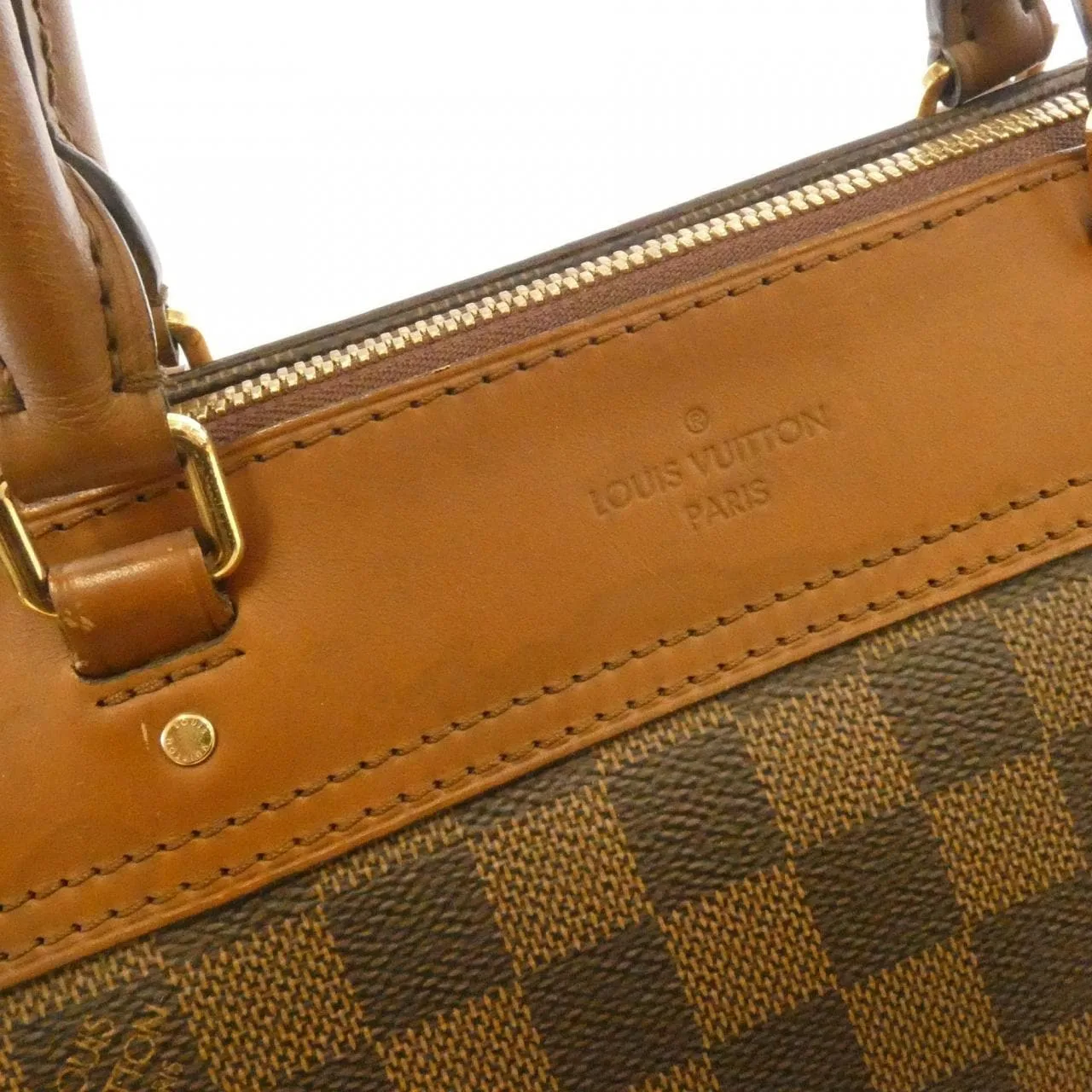 LOUIS VUITTON N41337 Handbag Damier 黑色 Damier 中古品B - 縮圖 5