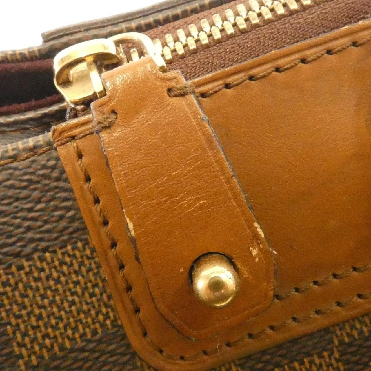 LOUIS VUITTON N41337 Handbag Damier 黑色 Damier 中古品B - 縮圖 6