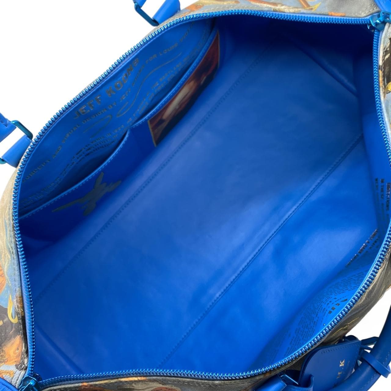 LOUIS VUITTON Keepall M43344 Boston Bag Monogram 藍色 Monogram - 縮圖 9