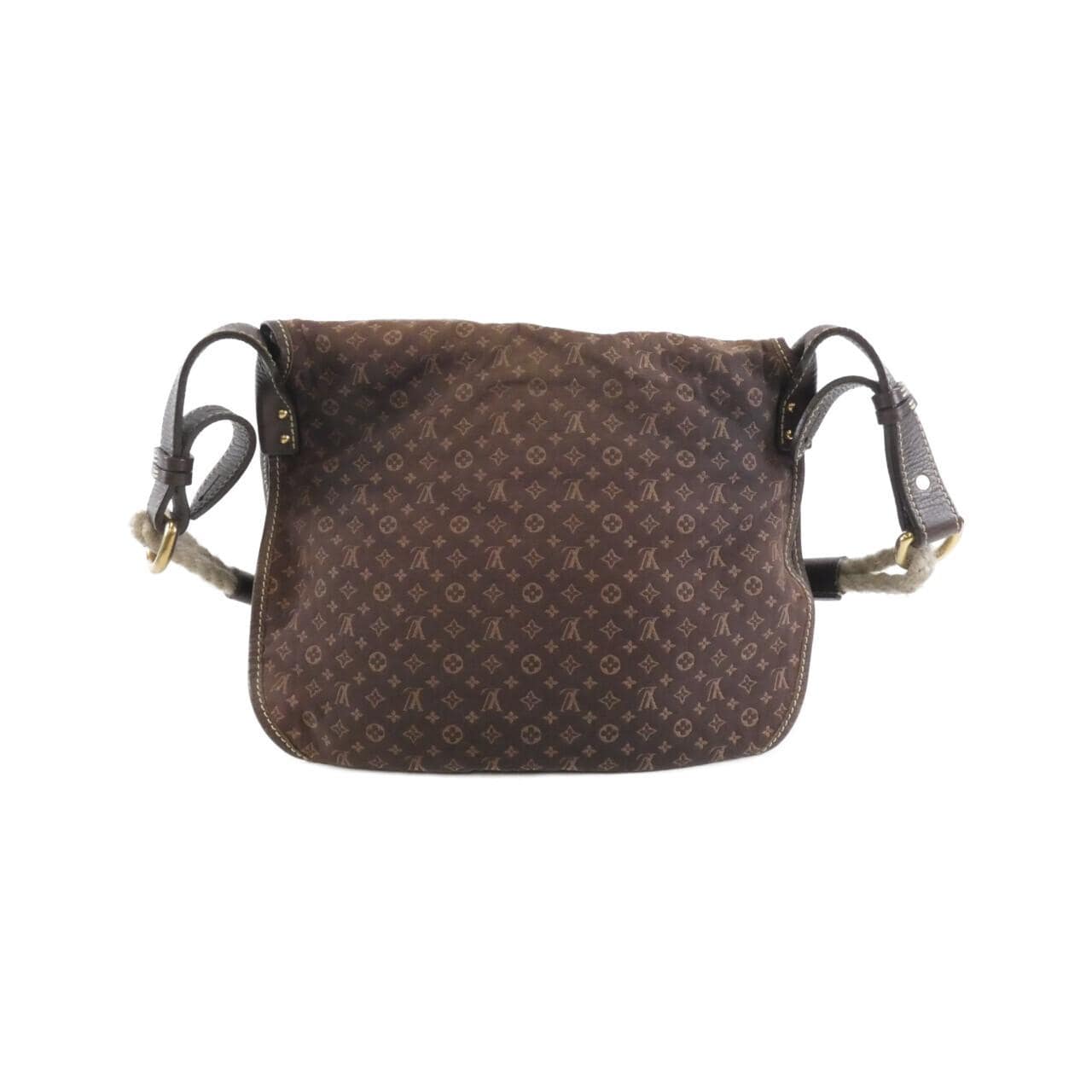 LOUIS VUITTON M40021 Shoulder Bag Monogram Black Monogram - Thumbnail 2