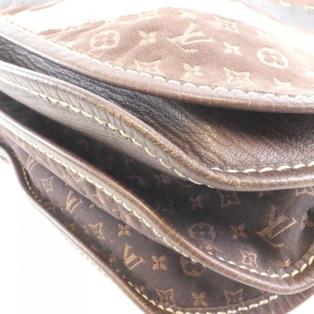 LOUIS VUITTON M40021 Shoulder Bag Monogram Black Monogram - Thumbnail 3
