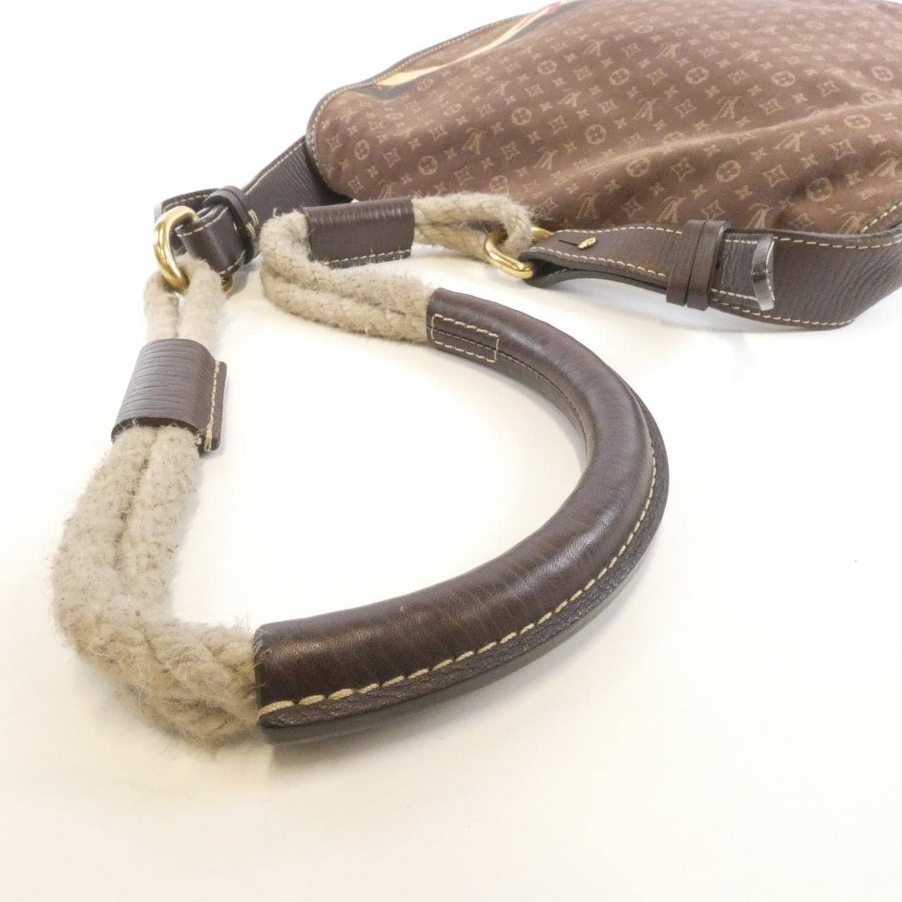 LOUIS VUITTON M40021 Shoulder Bag Monogram Black Monogram - Thumbnail 6