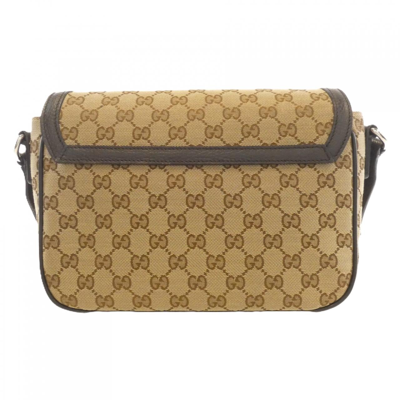 GUCCI GG Supreme 449172 KY9KN Shoulder Bag Canvas Black Canvas - Thumbnail 2