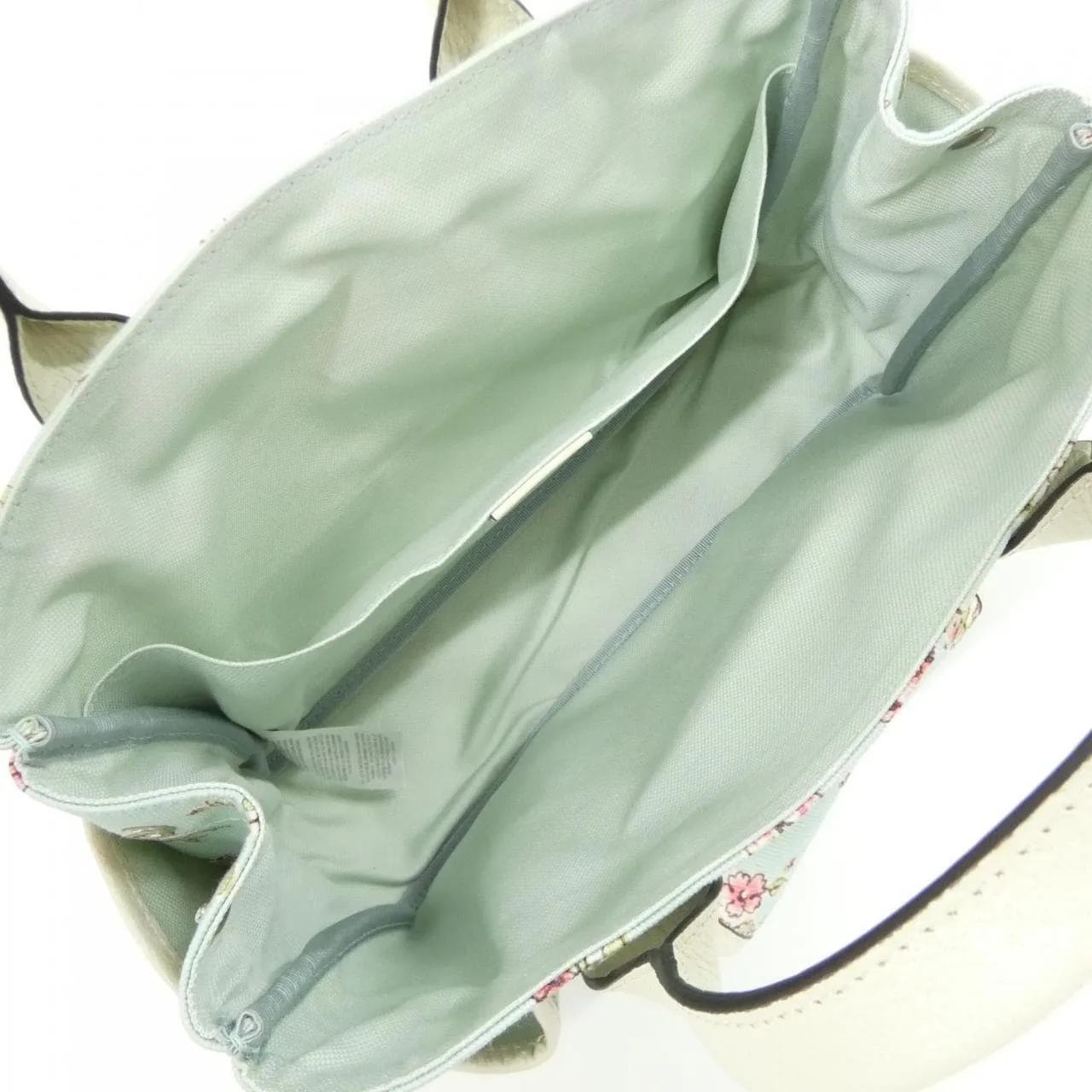 GUCCI 628159 手提包 帆布 白色 帆布 中古品A - 縮圖 9