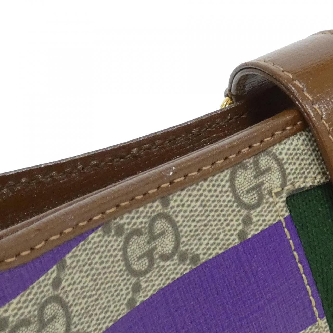 GUCCI Jackie 636706 UQHEG Shoulder Bag Canvas Black Canvas - Thumbnail 5