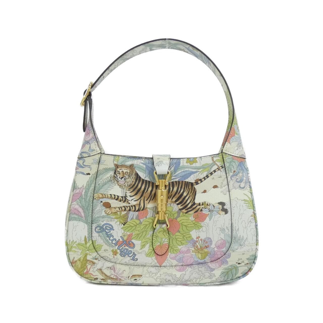 GUCCI Jackie 636709 UTIAC Shoulder Bag Leather Black