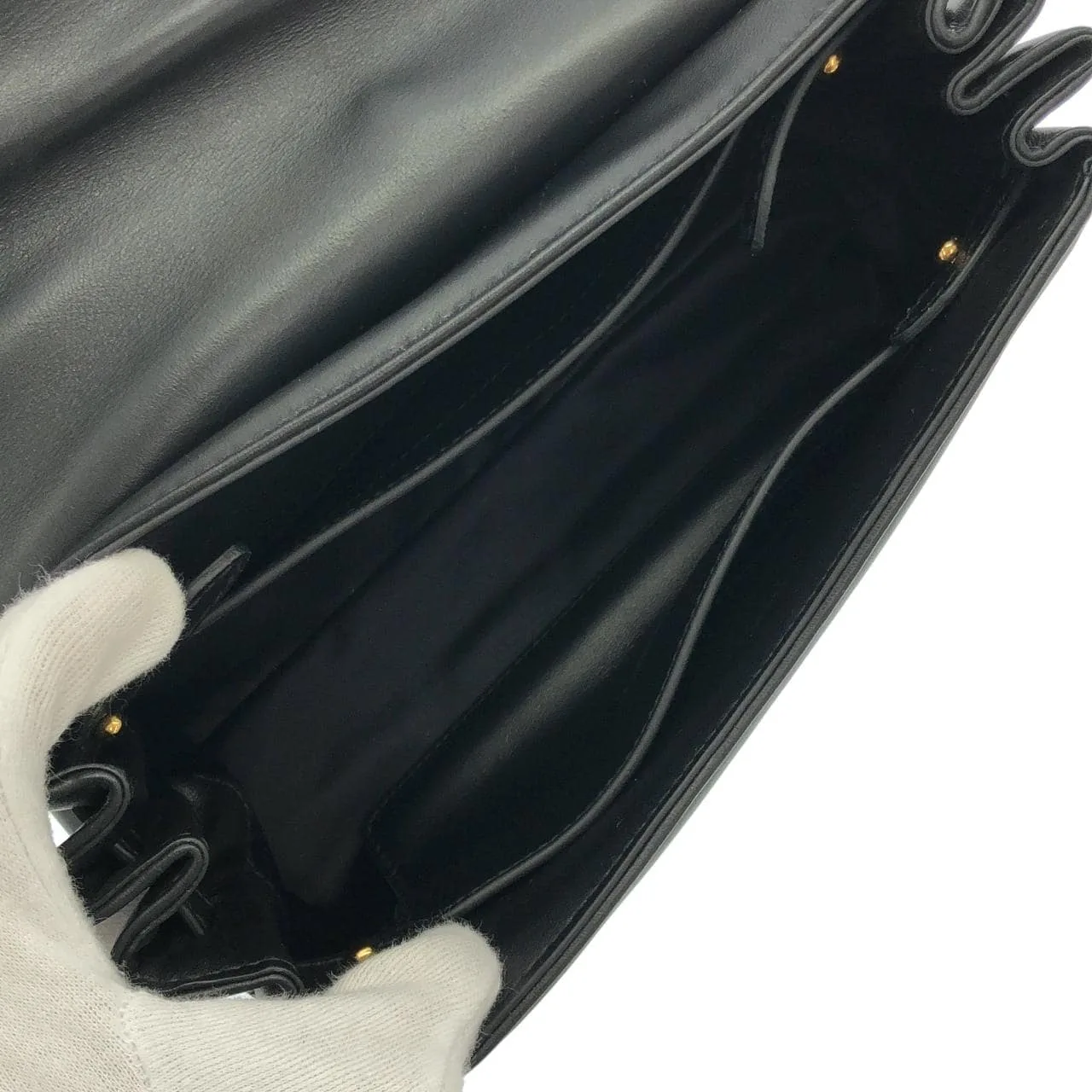 MIU MIU 5BD266 Shoulder 黑色 中古品A - 縮圖 8