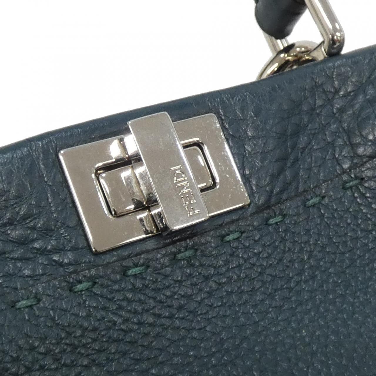 FENDI Peekaboo 8BN244 SVY Bag Black - Thumbnail 4