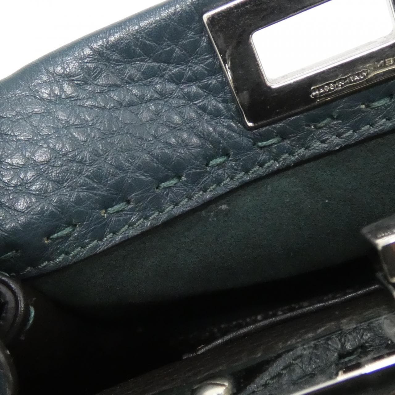 FENDI Peekaboo 8BN244 SVY Bag Black - Thumbnail 7