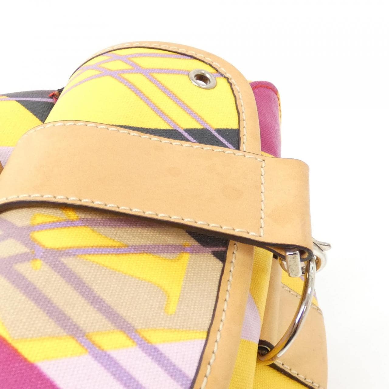 DIOR GOL44261 Boston Bag Canvas Black Canvas Rank A - Thumbnail 5