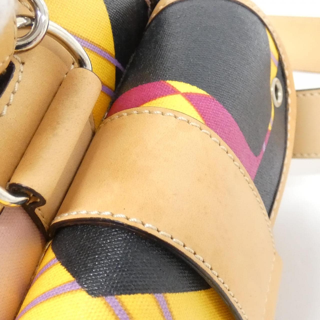 DIOR GOL44261 Boston Bag Canvas Black Canvas Rank A - Thumbnail 6