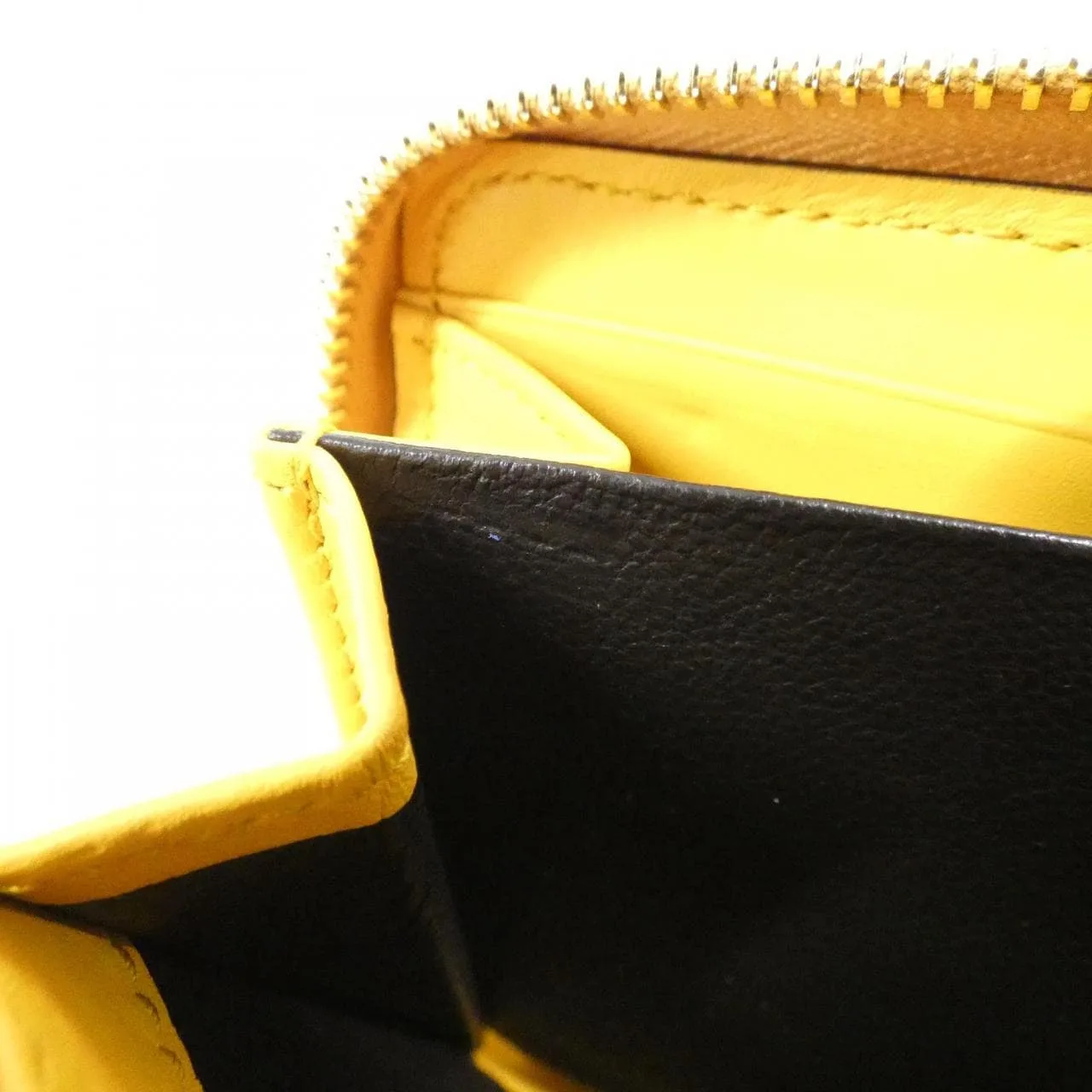 GUCCI 307984 Wallet Python 黃色 蟒蛇皮 中古品A - 縮圖 6