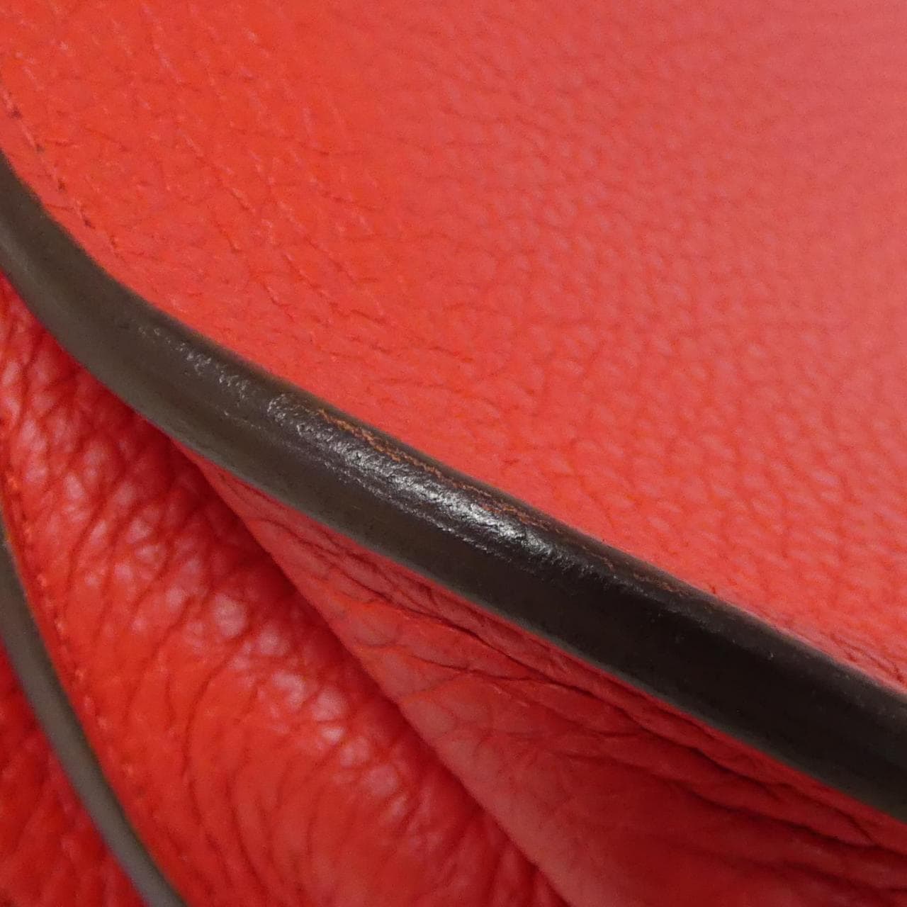 HERMES HERMÈS 079080CC Shoulder Bag Clemence Rouge Clemence 皮 中古品A - 縮圖 3