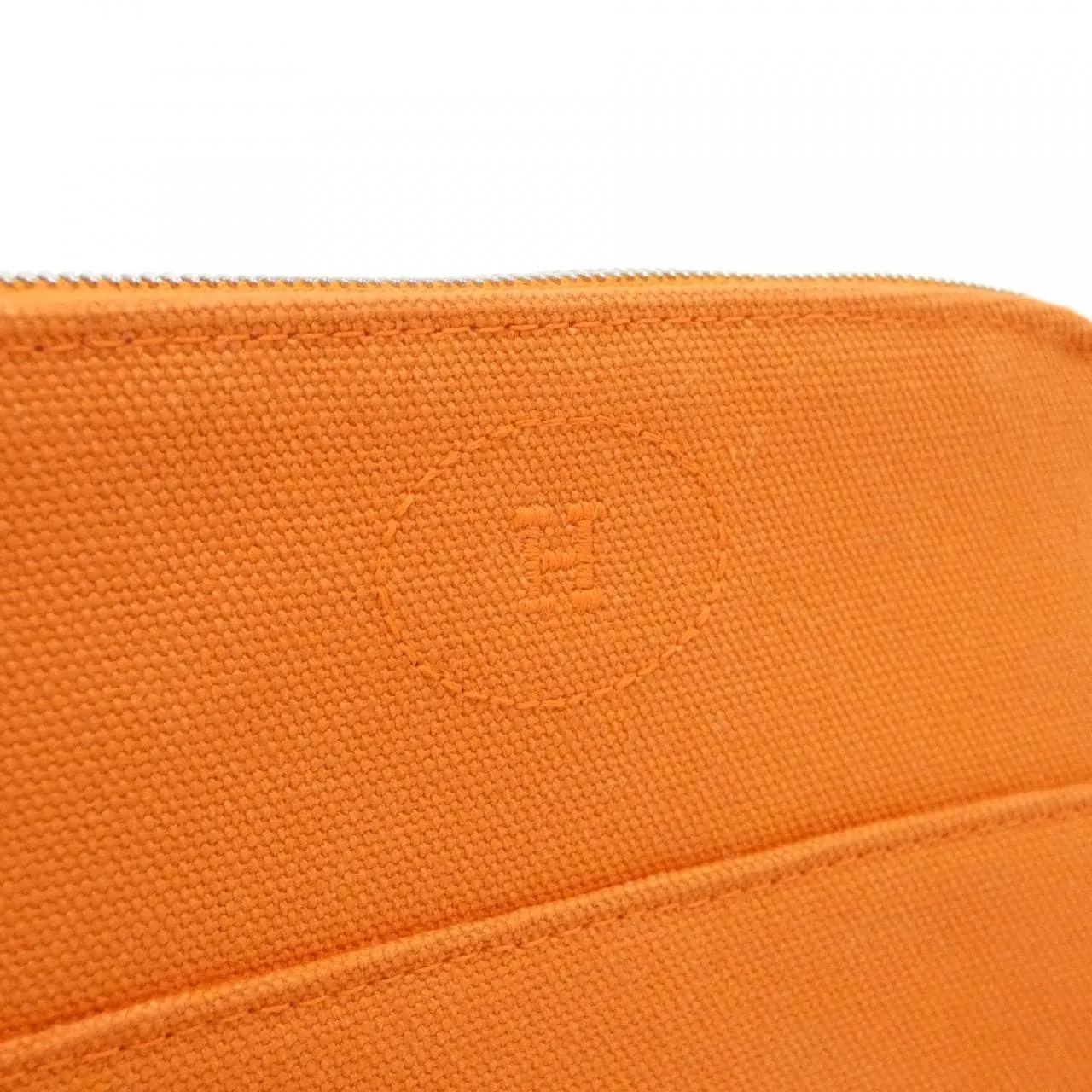 HERMES Bolide 103773M Pouch Canvas Orange Canvas Rank A - Thumbnail 4
