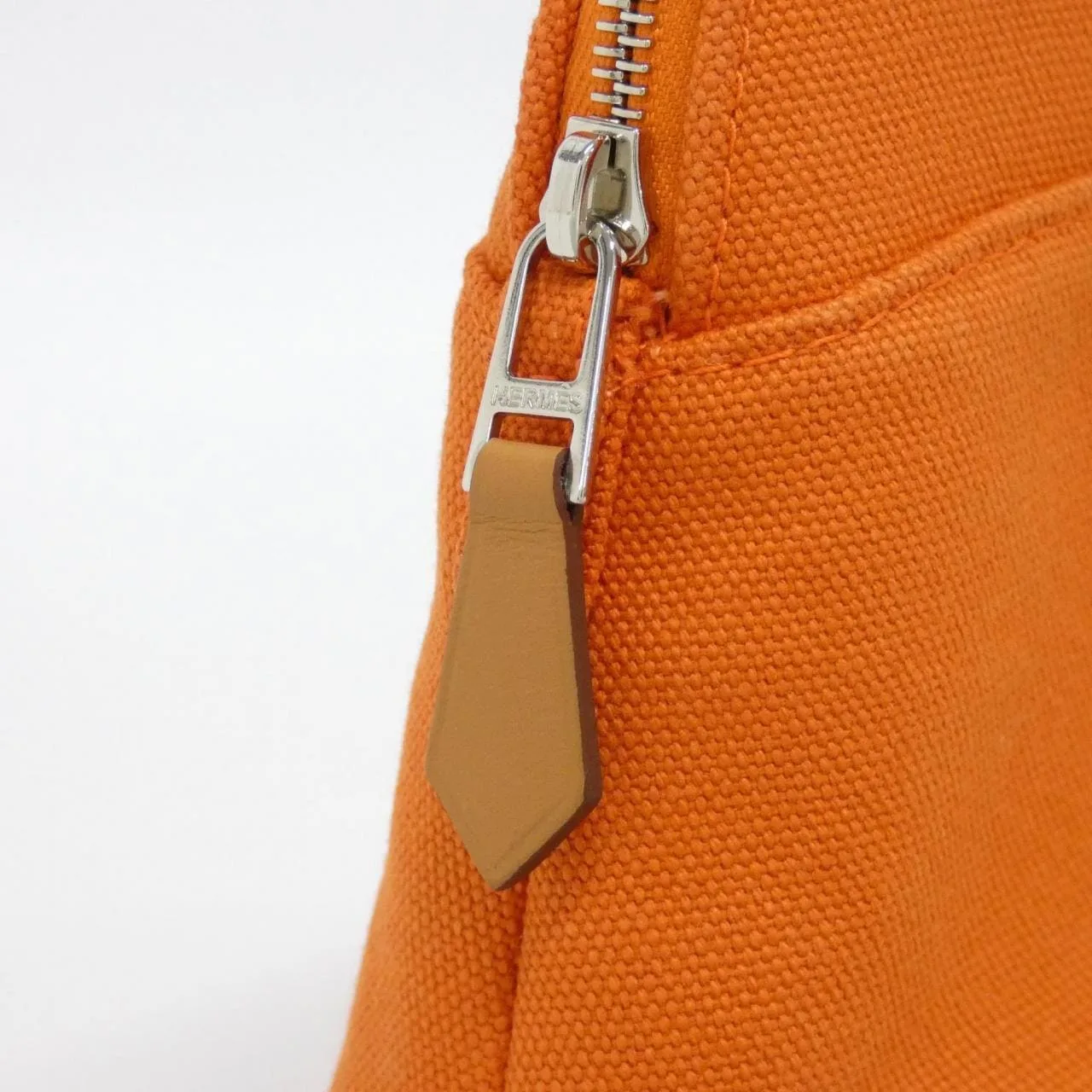 HERMES Bolide 103773M Pouch Canvas Orange Canvas Rank A - Thumbnail 5