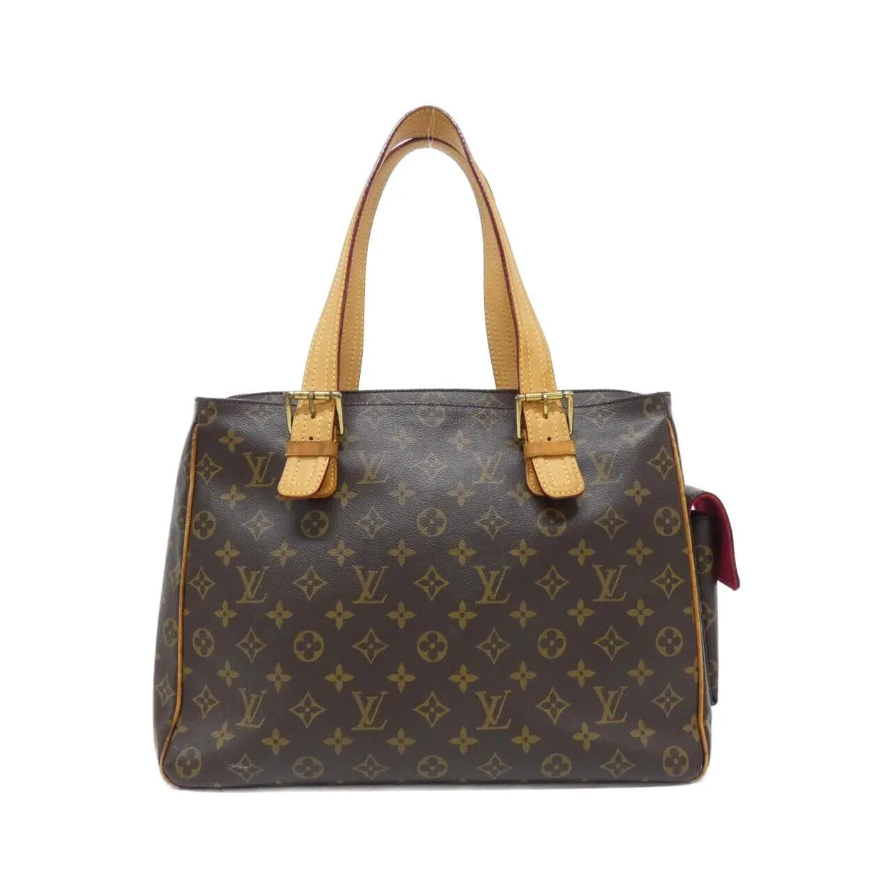 LOUIS VUITTON M51162 Handbag Monogram 黑色 Monogram 中古品B - 縮圖 2