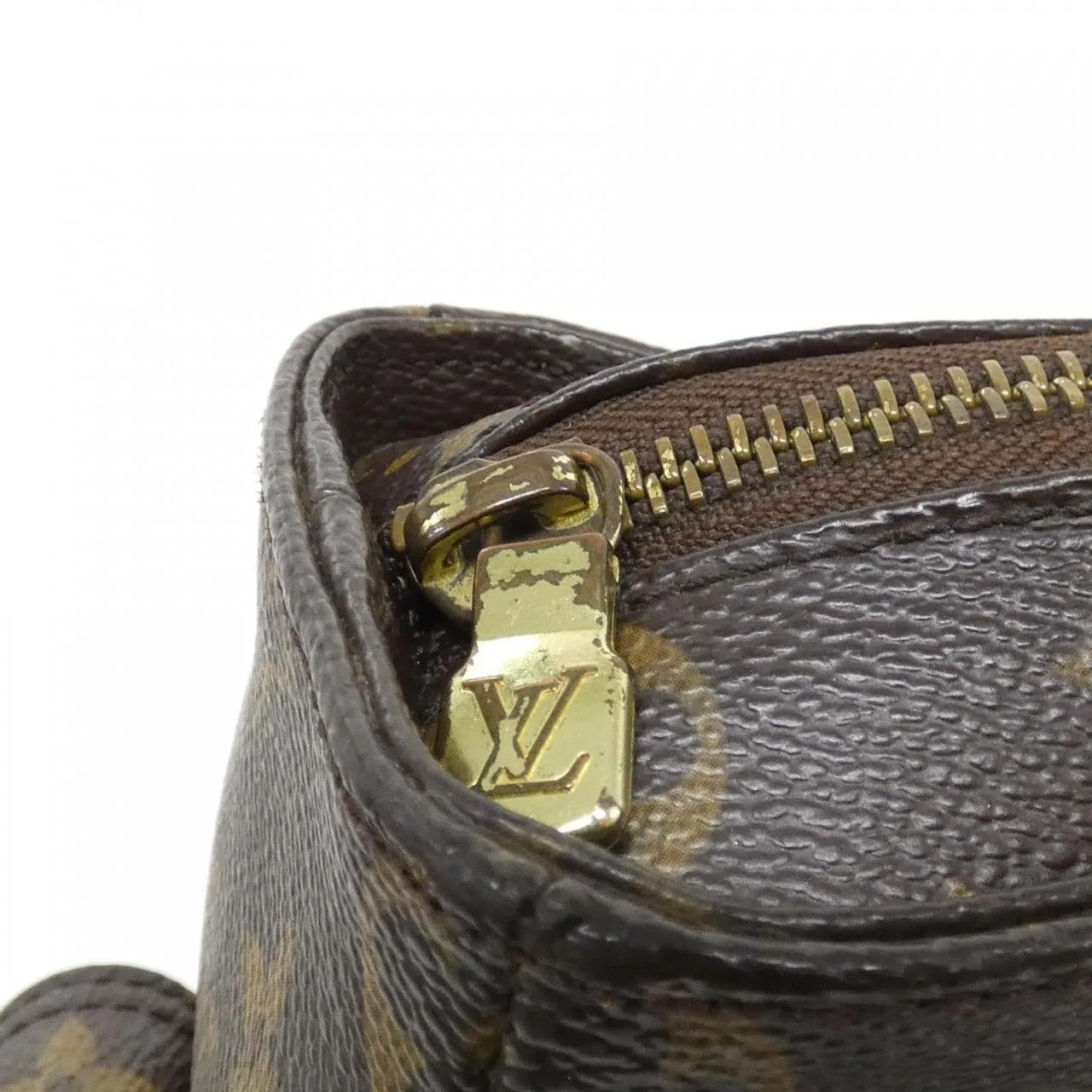 LOUIS VUITTON M51162 Handbag Monogram 黑色 Monogram 中古品B - 縮圖 5