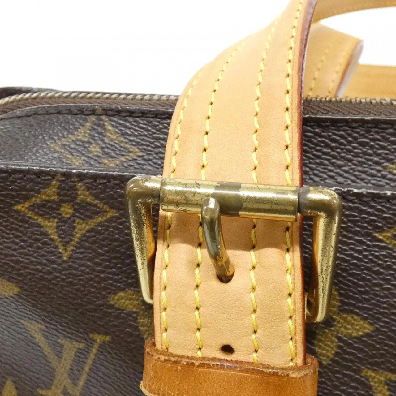 LOUIS VUITTON M51162 Handbag Monogram 黑色 Monogram 中古品B - 縮圖 6