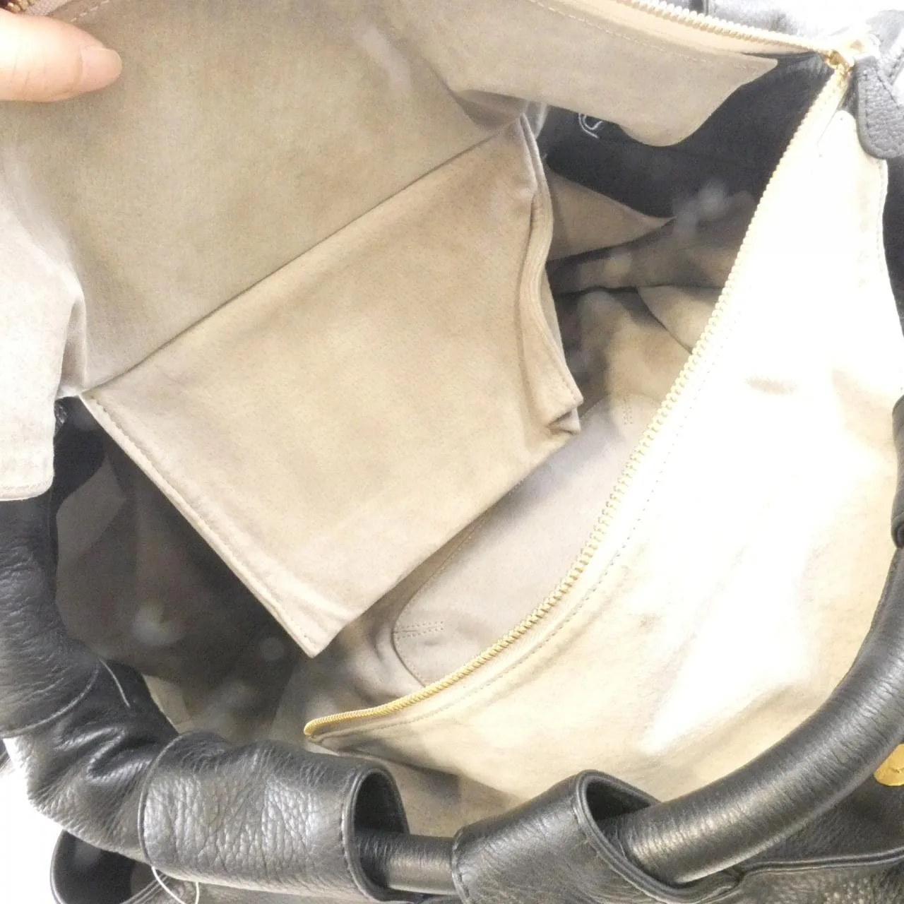 LOEWE 370 69 624 Handbag Black Rank B - Thumbnail 6