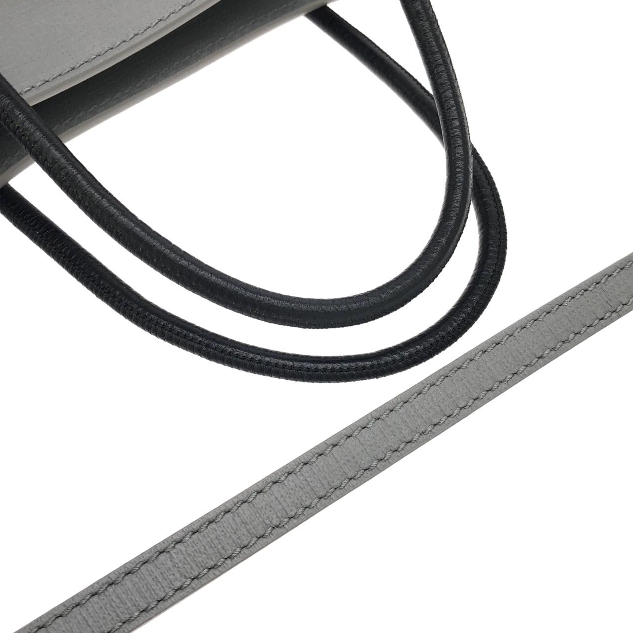 BALENCIAGA 555140 Tote Leather Black Leather - Thumbnail 6