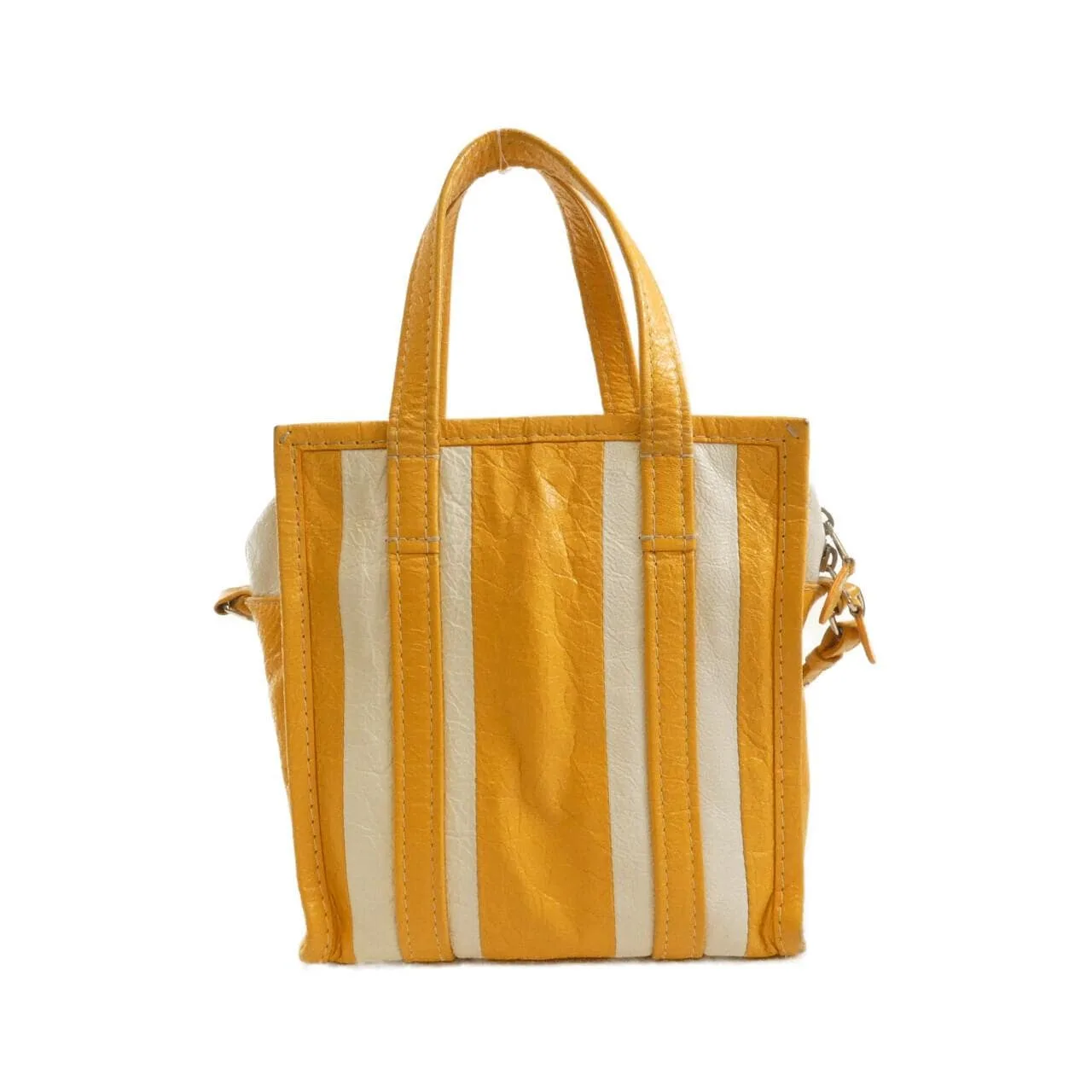 BALENCIAGA Everyday Shopper 452458 DE9GN Handbag Leather Black Leather Rank B - Thumbnail 2